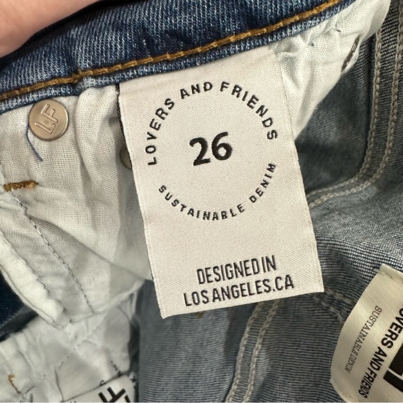 NWT Lovers + Friends Ricky High Waist Skinny Jeans Size 26 - Picture 8 of 15